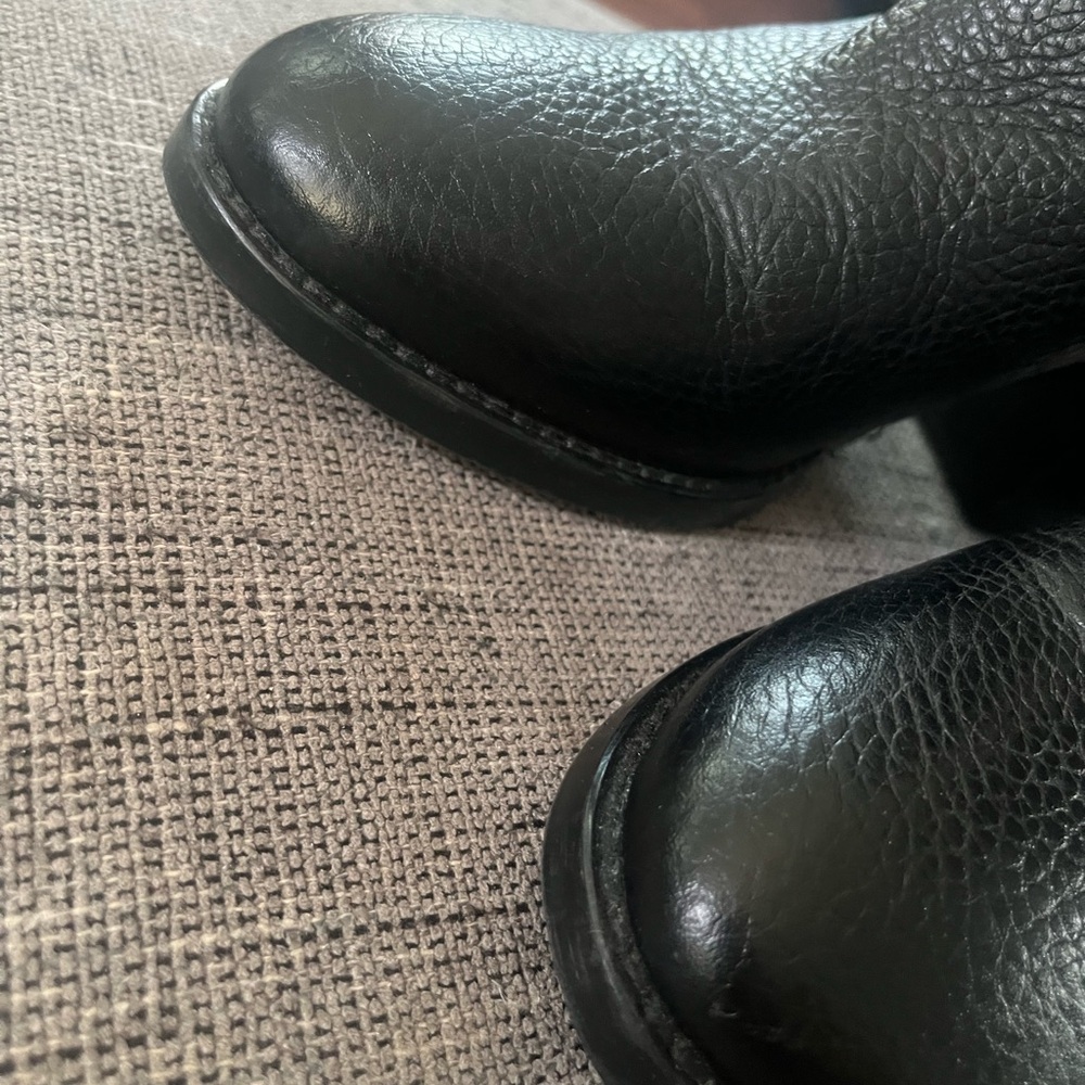 Stuart Weitzman Women’s JOPLIN Black Heeled Boots Sz 9M - Picture 4 of 11